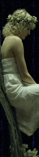 Free aesthetic bookmark featuring someone pondering on a black background